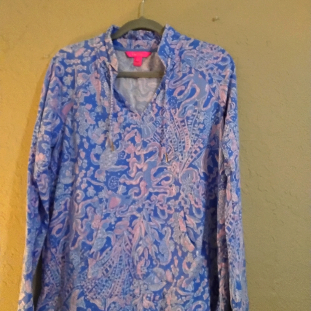 Lilly Pulitzer Cassi Popover - Size Large